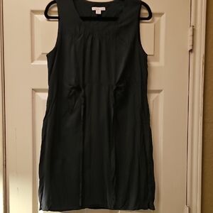 Coldwater Creek Black Sleeveless Tank Top Dress
